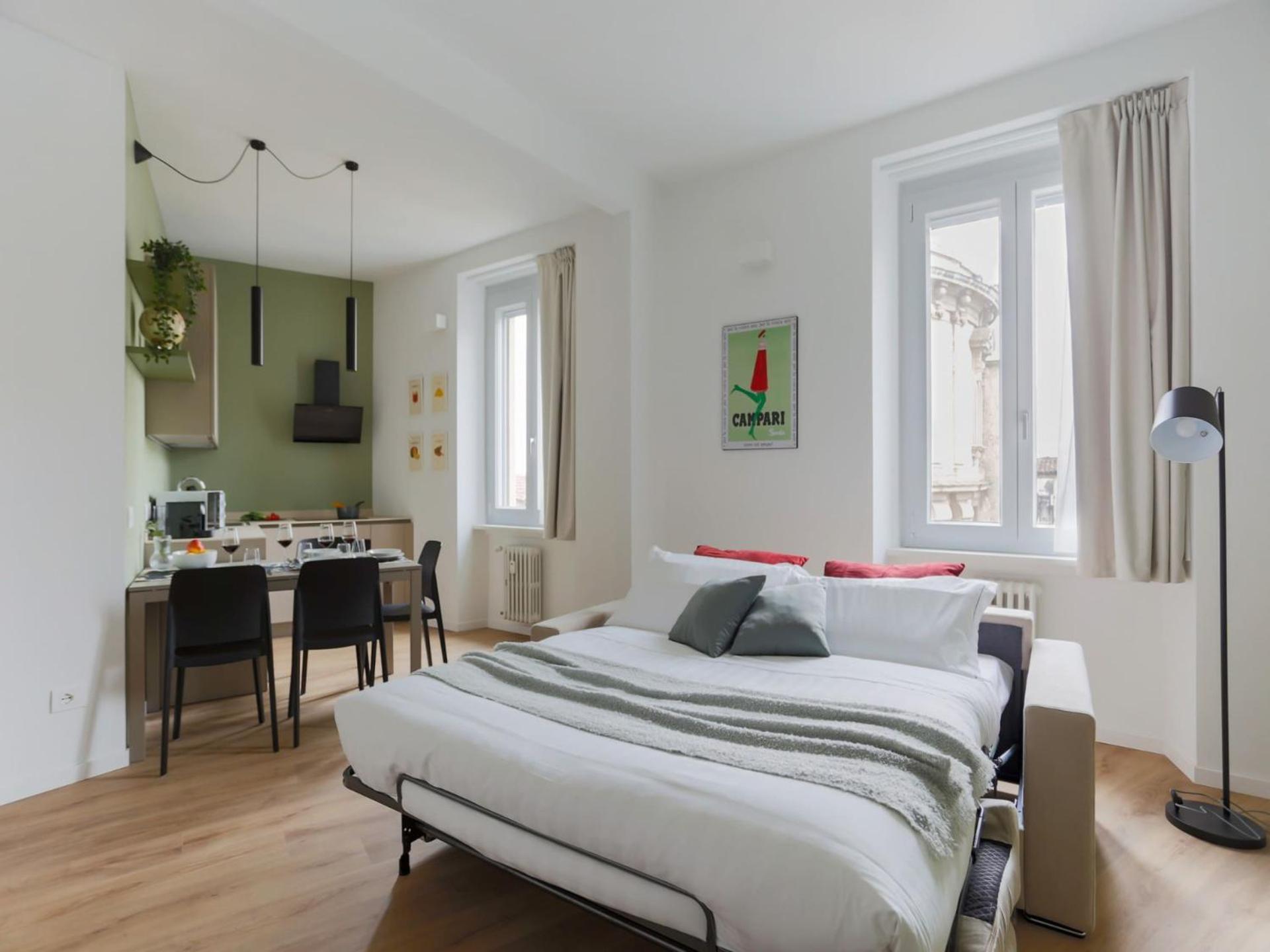 The Best Rent - Spacious And Renovated Two-Bedroom Apartment Downtown Mailand Exterior foto